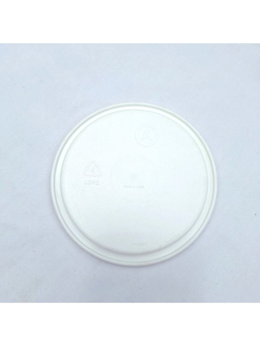 Tupperware One Touch Replacement White Seal A 2423E 7 Lid USA 5" - Picture 8 of 9